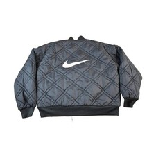 Vintage 1990s Nike Big Swoosh Reversible Jacket Men's Large