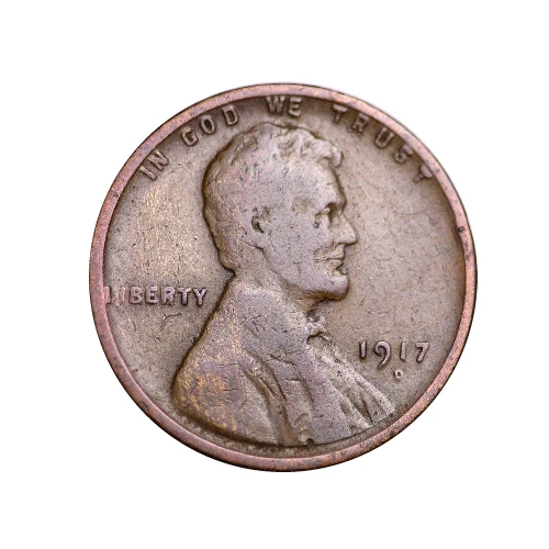 1917-D Lincoln Wheat Penny Cent - G/VG Good Or Better Very Nice