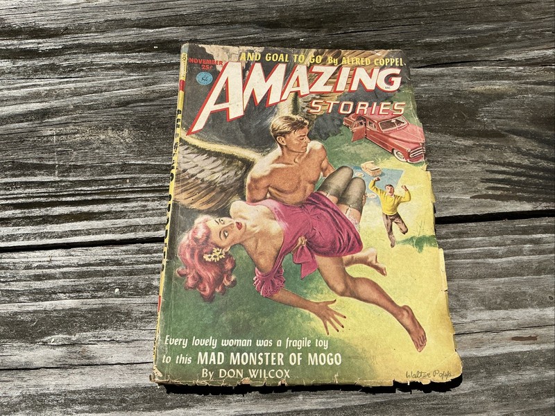 VINTAGE- NOV. 1952- AMAZING STORIES