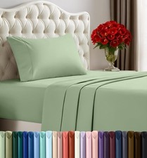 Twin Sheet Set   3 Piece Bed Sheets for Twin Size Bed, Soft and Breathable Mi...