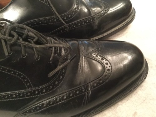 COLE HAAN Men's Black Dress Shoes Leather Lace Up Oxfords Size 10.5 D - Picture 7 of 11