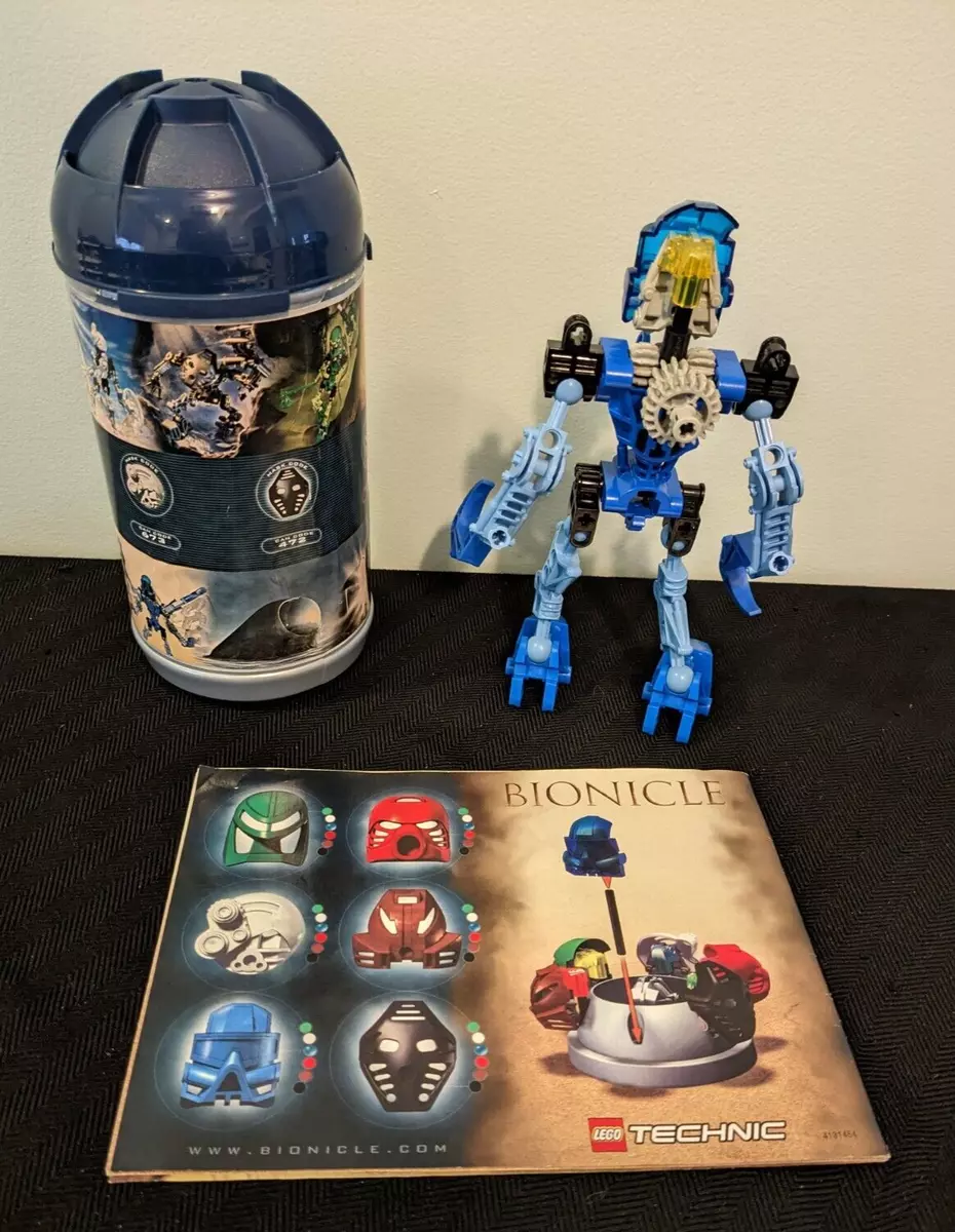 Lego Technic Bionicle Gali 8533 Complete Figure Excellent Condition Manual