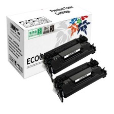 2 Black CF226X 26X High Yield Toner Cartridge fit HP LaserJet Pro M402, MFP M426