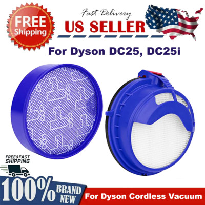 NEW Filter Kit for Dyson DC25 Vacuum HEPA Pre Motor Filter 916188-05; 919171-02