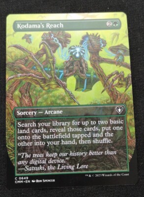 Kodama's Reach - Borderless - CMM - NM Unplayed - EN - 0649