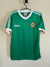 IRELAND RARE FANS YBIG REPLICA MENS FOOTBALL JERSEY GREEN