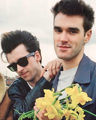 The Smiths 10x8 Classic 1980 s Band Photograph MORRISSEY Johnny Marr RARE