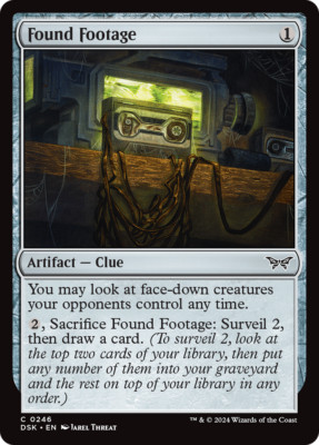 x1 Found Footage DSK Duskmourn MTG 246 COMMON M/NM 1x