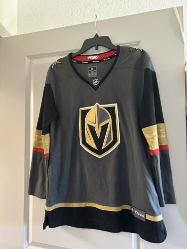 $75 00 Vegas Golden Knights Home Breakaway Fanatics Stitched Jersey Women’s M - Picture 1 of 7