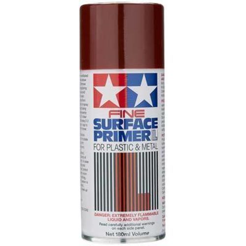 Tamiya 87160 Fine Surface Primer Red Oxide Spray 180ml