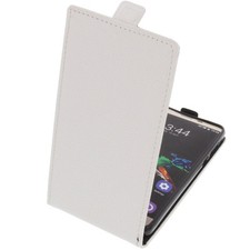 Custodia per Oukitel K6000 Pro FlipStyle custodia cellulare custodia protettiva flip case bianca
