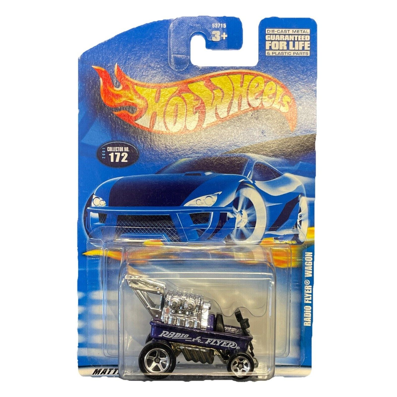 Hot Wheels Radio Flyer Wagon Purple