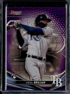 2022 Bowman's Best #55 Vidal Brujan Purple Refractor #132/250