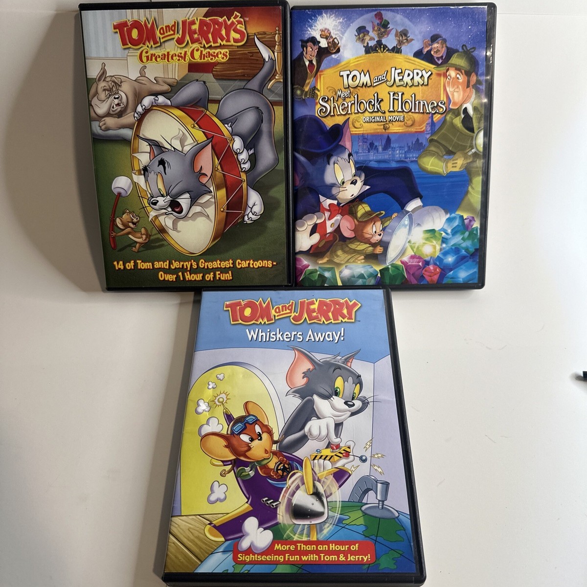 Tom and Jerry Whiskers Away! Greatest Chases & Meet Sherlock