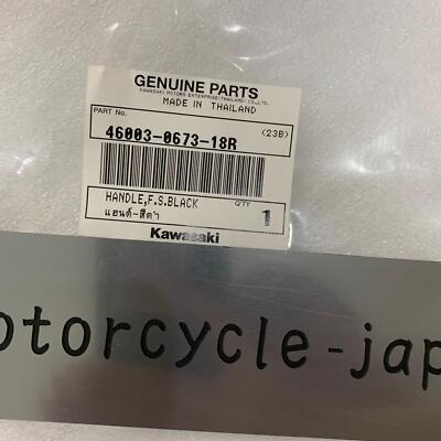 ブラック1 KAWASAKI Genuine Z900 ABS Handlebar Handole Fs Black 46003-0673