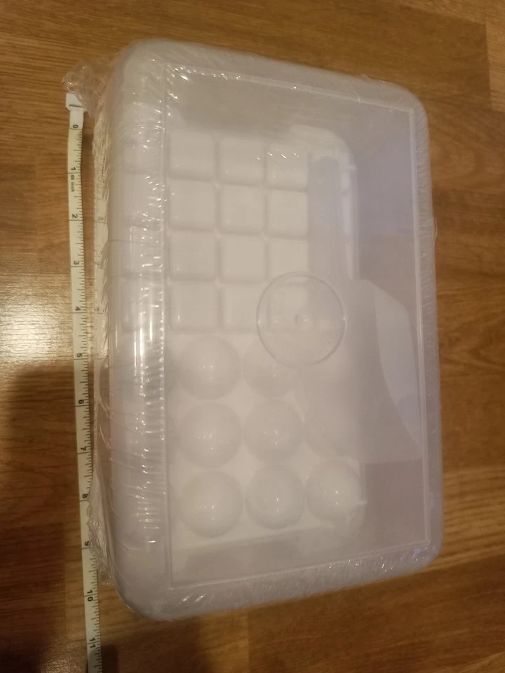 Juego de Bandeja Molde de Hielo de Silicona - Hielo Redondo y Cuadrado con Cubo de Almacenamiento + Cuchara Foto 2 de 3