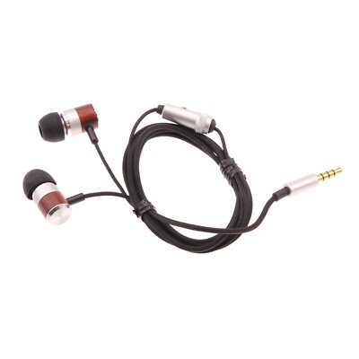Hi-Fi Sound Wired Earphones Headphones Handsfree Mic Headset for Cell Phones