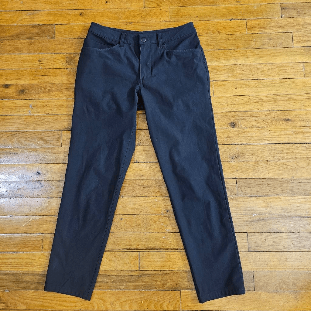 Lululemon Pants Men's 30 x 28 Black ABC Pant Performance Chino Stretch