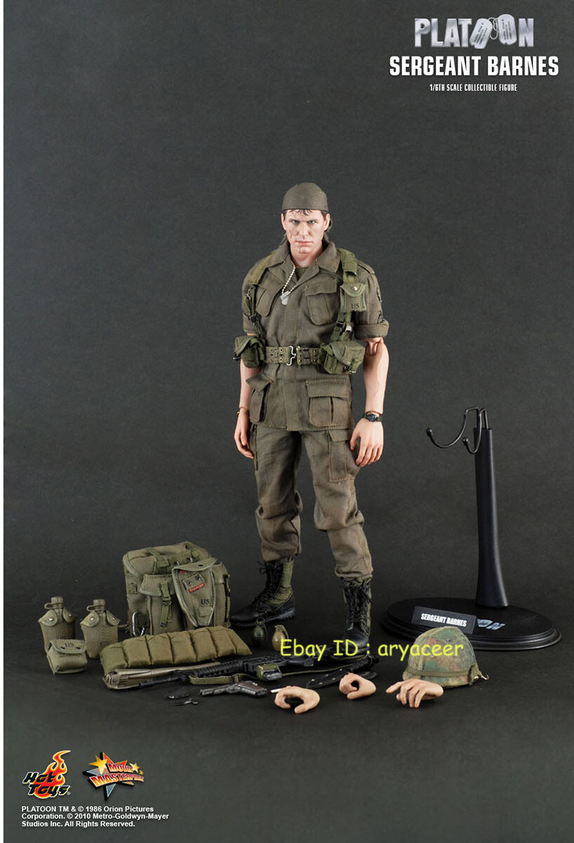 Hot Toys MMS141 Platoon Sergeant Barnes 1/6 Action Figure In Hot Toys MMS141 Platoon Sergeant Barnes 1/6 Action Figure In
