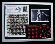 STIFF LITTLE FINGERS+SLF+SIGNED+FRAMED+SUSPECT DEVICE=100% GENUINE+FSTWORLD SHIP