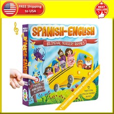 Bilingual Baby Books Spanish  English - Nursery Rhyme for Babies