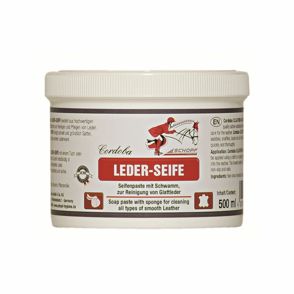 Schopf Riders Cordoba Lederseifel Lederreiniger Lederpflege Sattelseife 500 Ml-image