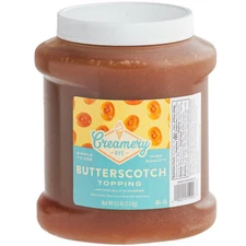 Creamery Ave. Butterscotch Dessert / Sundae Topping 1/2 Gallon