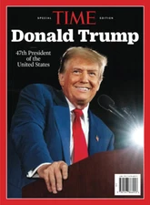 Donald Trump Time Magazine cover 47th President Metal Fridge Magnet 3x4 7270
