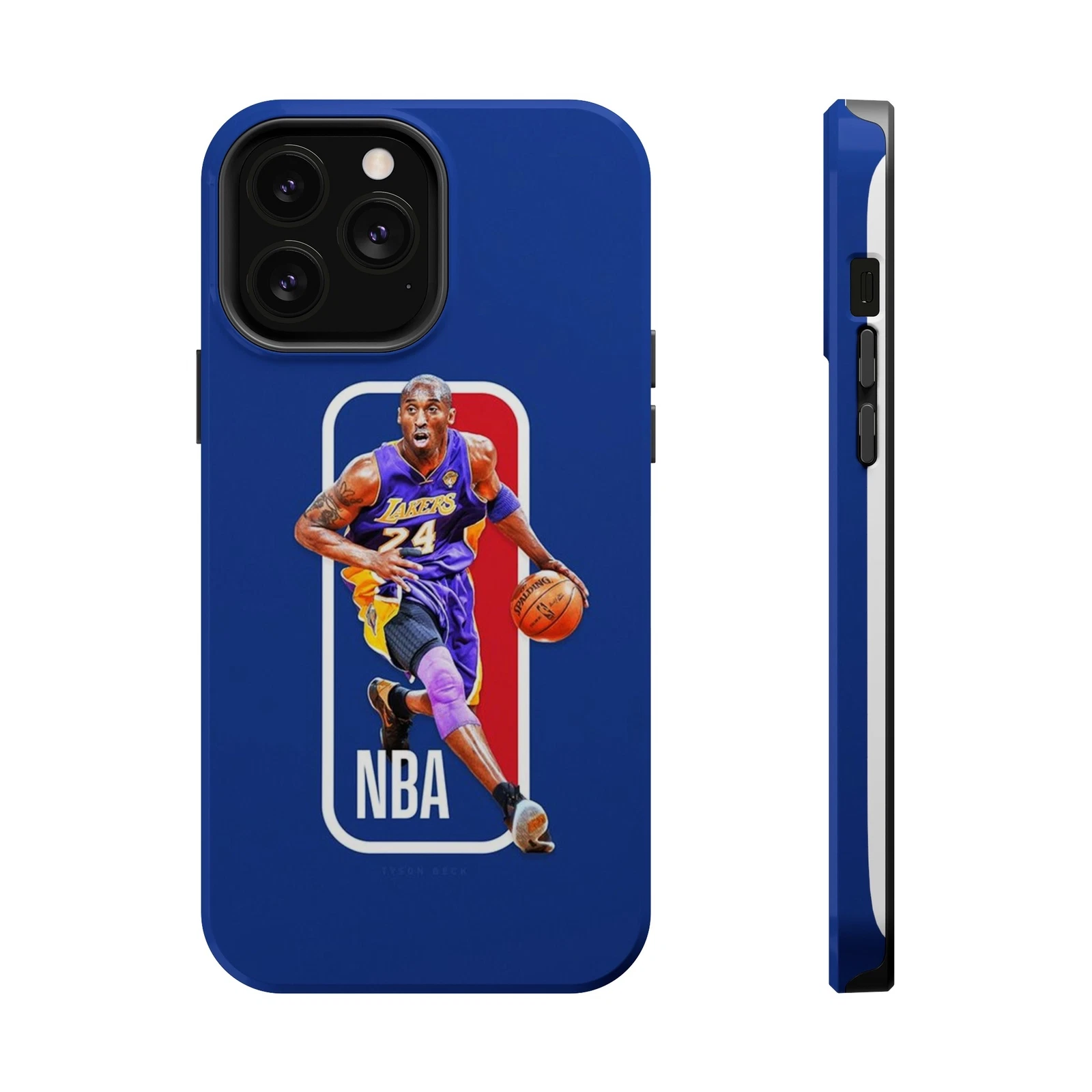 Kobe Bryant NBA Logo, Black Mamba Phone Case