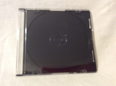Set of 11 New Single Slim Black CD DVD Jewel Case Box 5.2mm