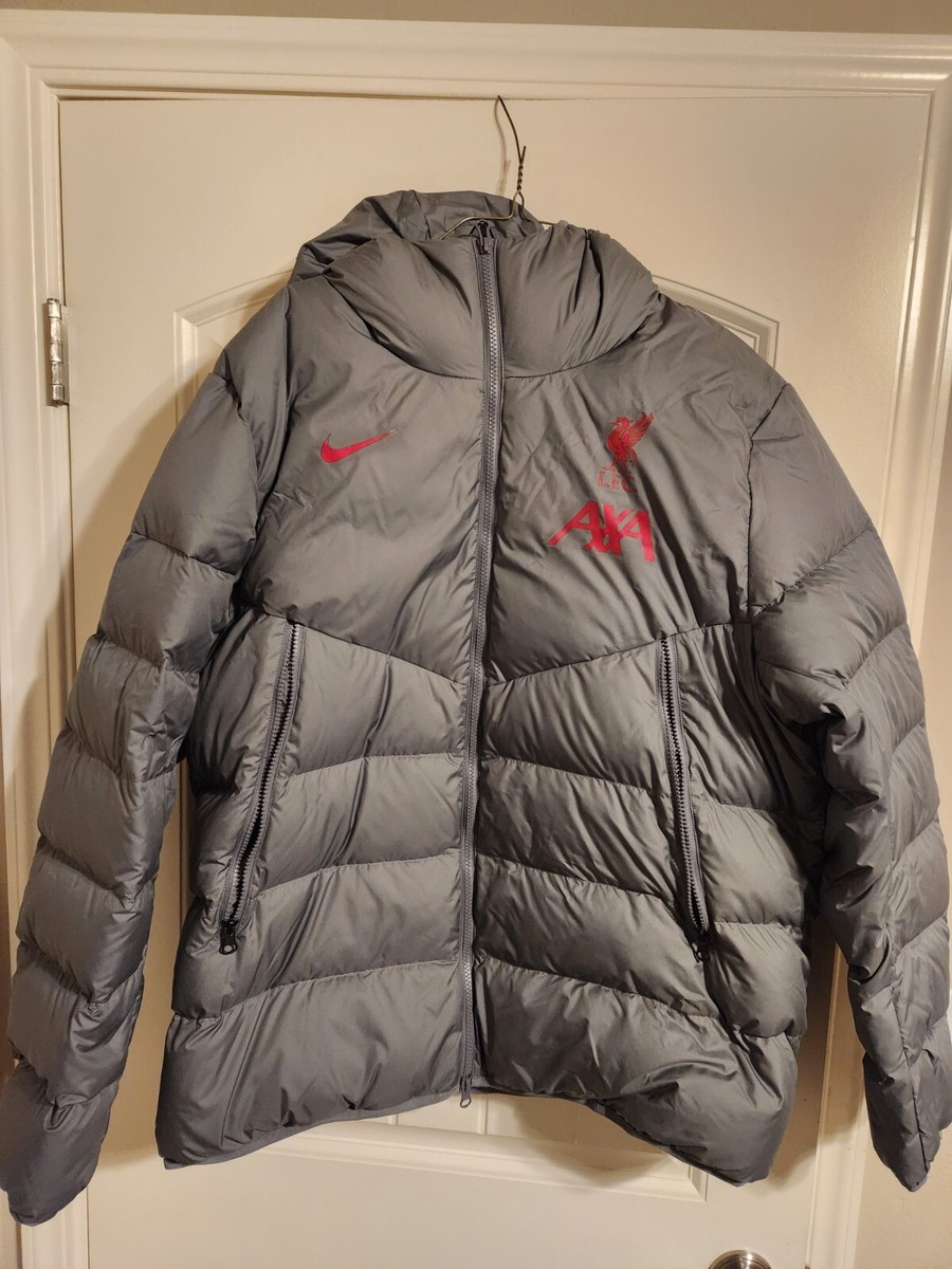 Nike Team Issued Liverpool FC Strike Down Fill Travel Sideline