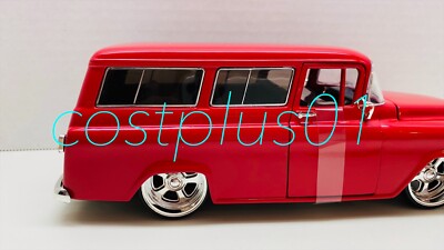 JADA DUB CITY 1957 CHEVY SUBURBAN 1:24 RED | eBay