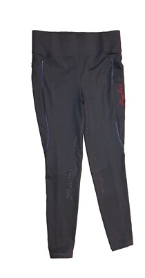Kingsland Equestrian Karina F-Tec Competition Tights Full Grip Navy SZ L NWT