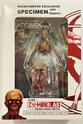 Zombie Lab SPECIMEN 459 (Upper) 1/18 Scale Kickstarter Exclusive Locker Toys NEW