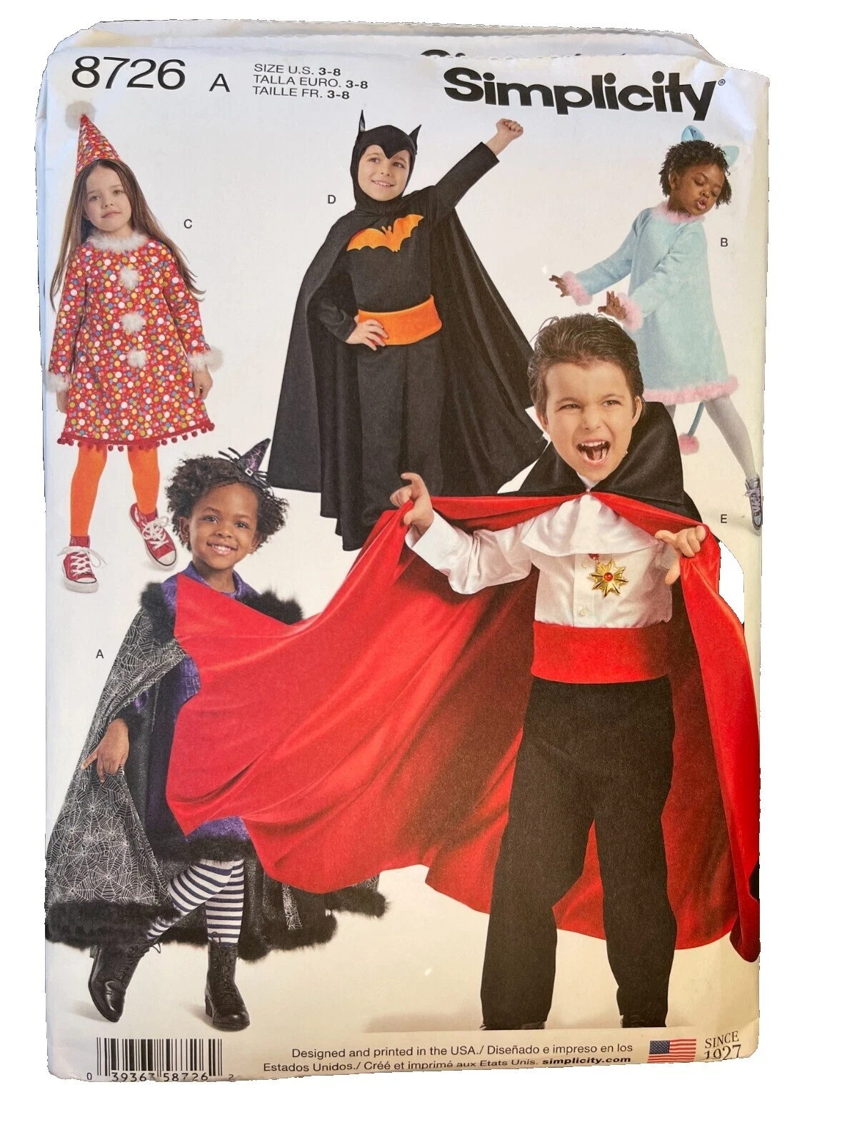 Niño Disfraz de Patrones de Costura