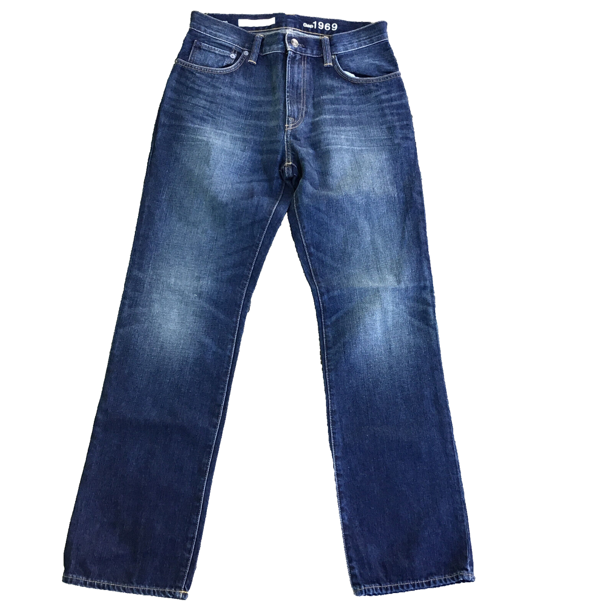 GAP 1969 Jeans Mens Standard 30 x 32 Standard Blue Denim Classic