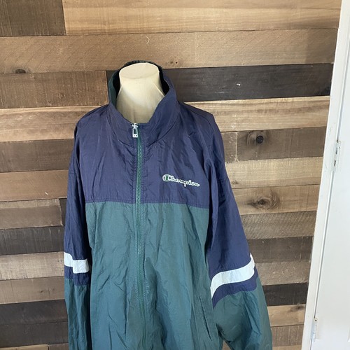 Champion Mens Windbreaker Size Xxl 