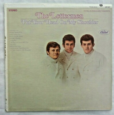 The Lettermen: Put Your Head On My Shoulder 1968 ST-147 Jacksonville Pressing EX
