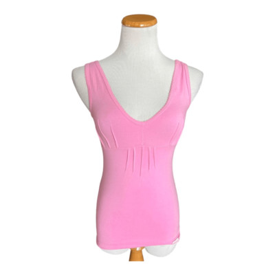 NWT Womens Extreme Intimo Imported Notch Front Slimming Tank Top - Sz S (38)