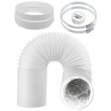 Universal AC Vent Duct Hose Extension Kit for Air Con Conditioner 6in 152mm 6m
