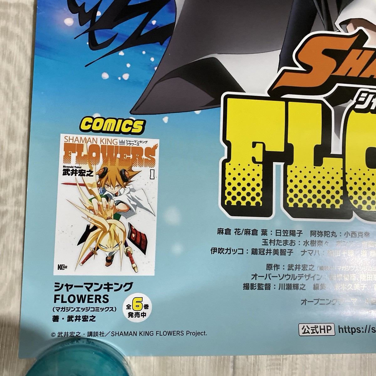 Shaman King Flowers Poster B2 2024 Hiroyuki Takei #405 | eBay