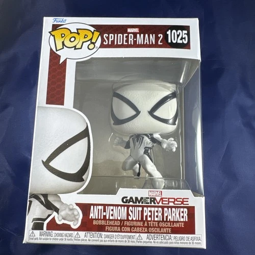 Funko Pop Gamerverse  Marvel Anti-Venom Suit Peter Parker #1025 W/Protector