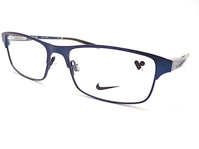 Nike Reading Glasses from +0.25 to +3.50 Satin Navy Metal 54mm Men's 8046 401