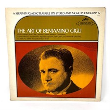 The Art Of Beniamino Gigli LP Vinyl Record