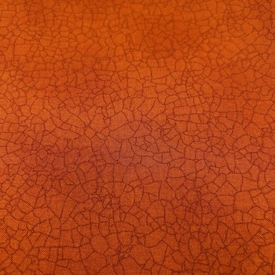 MODA Fabric 100% Cotton by Kathy Schmitz Orange Crackle - 1/2 yard