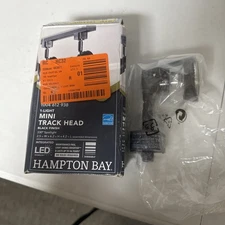 Hampton Bay 813770 Black LED Track Lighting Mini Step Head