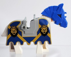 LEGO Horse Barding, Armor Lion Heads Knights Kingdom I King Leo's Castle 6091