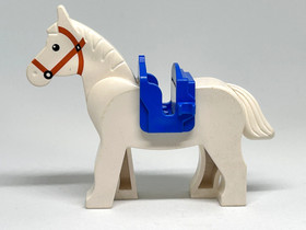 LEGO Lion Knight Breastplate Minifigure Vintage with Horse Kings Castle 6021