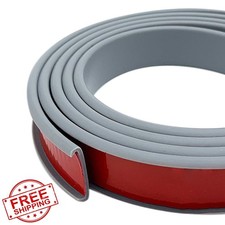 Tintvent U Shape Edge Banding 1/2" Edge Protector Gray 20Ft