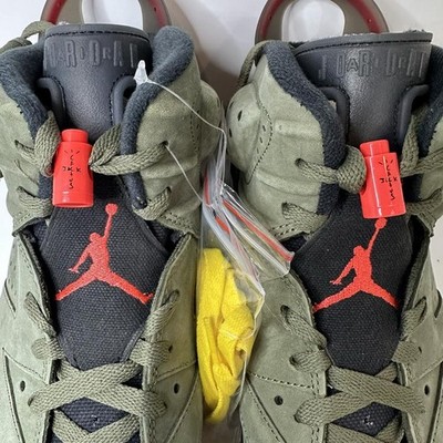 Size 10.5 - Jordan 6 Retro x Travis Scott Mid Olive for sale Size 10.5 - Jordan 6 Retro x Travis Scott Mid Olive for sale